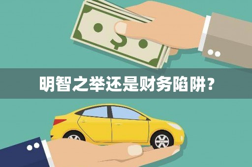 田家庵明智之举还是财务陷阱？