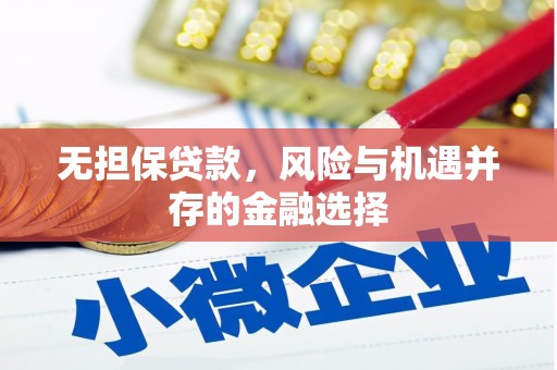田家庵无担保贷款，风险与机遇并存的金融选择