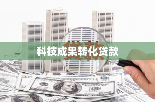 田家庵科技成果转化贷款