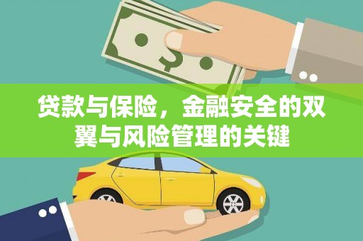 田家庵贷款与保险，金融安全的双翼与风险管理的关键