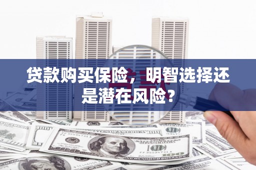 田家庵贷款购买保险，明智选择还是潜在风险？