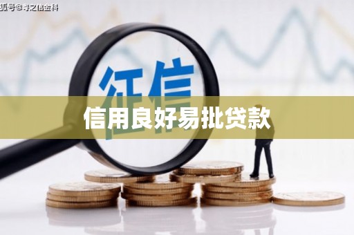 田家庵信用良好易批贷款
