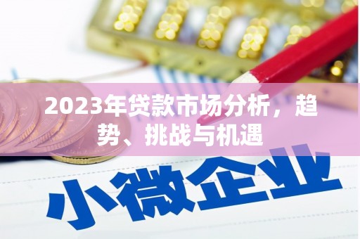 田家庵2023年贷款市场分析，趋势、挑战与机遇