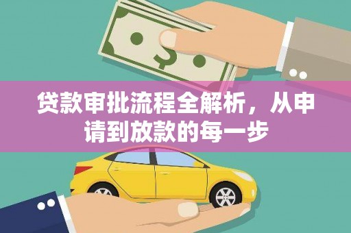 田家庵贷款审批流程全解析，从申请到放款的每一步
