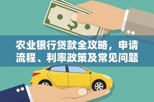 田家庵农业银行贷款全攻略，申请流程、利率政策及常见问题解析