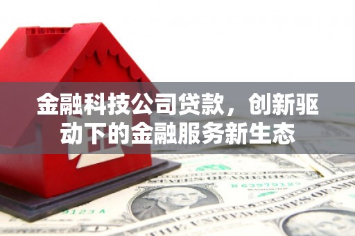 田家庵金融科技公司贷款，创新驱动下的金融服务新生态