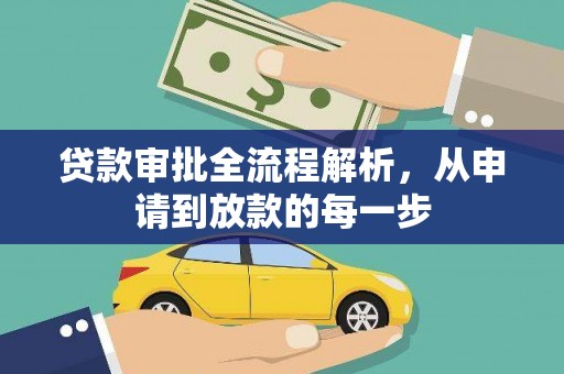 田家庵贷款审批全流程解析，从申请到放款的每一步