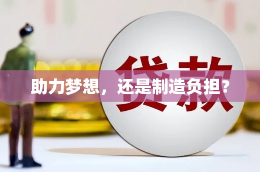 田家庵助力梦想，还是制造负担？