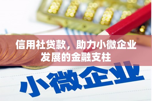 田家庵信用社贷款，助力小微企业发展的金融支柱