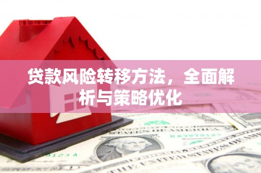 田家庵贷款风险转移方法，全面解析与策略优化