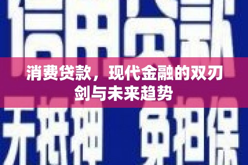 田家庵消费贷款，现代金融的双刃剑与未来趋势