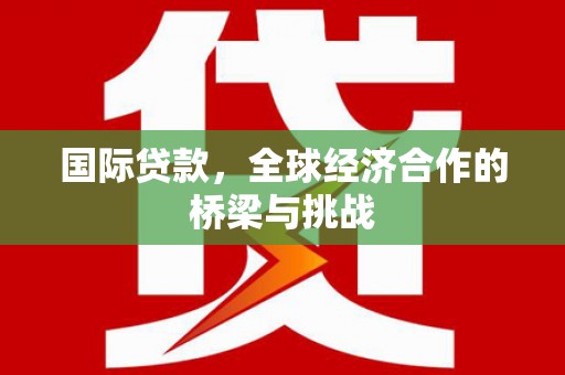 田家庵国际贷款，全球经济合作的桥梁与挑战
