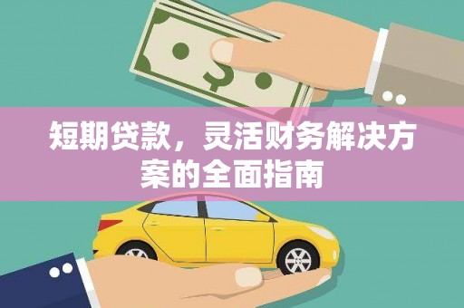 田家庵短期贷款，灵活财务解决方案的全面指南
