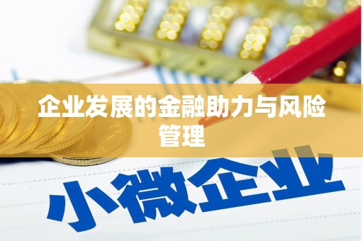 田家庵企业发展的金融助力与风险管理