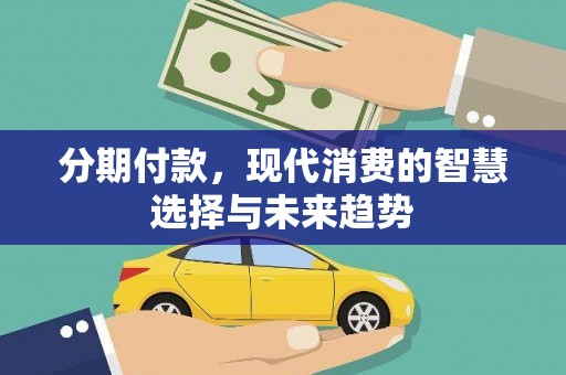 田家庵分期付款，现代消费的智慧选择与未来趋势