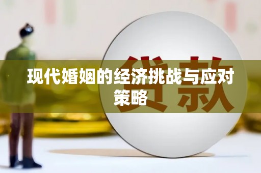 田家庵现代婚姻的经济挑战与应对策略