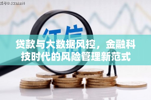 田家庵贷款与大数据风控，金融科技时代的风险管理新范式