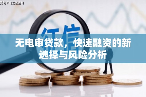 田家庵无电审贷款，快速融资的新选择与风险分析