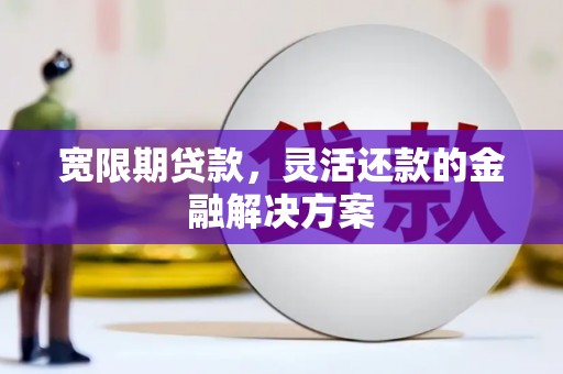 田家庵宽限期贷款，灵活还款的金融解决方案