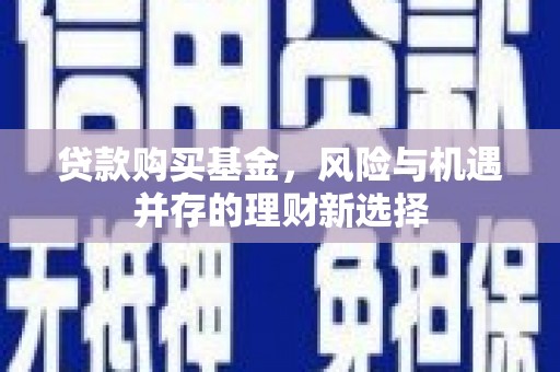 田家庵贷款购买基金，风险与机遇并存的理财新选择