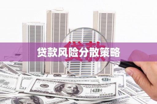 田家庵贷款风险分散策略