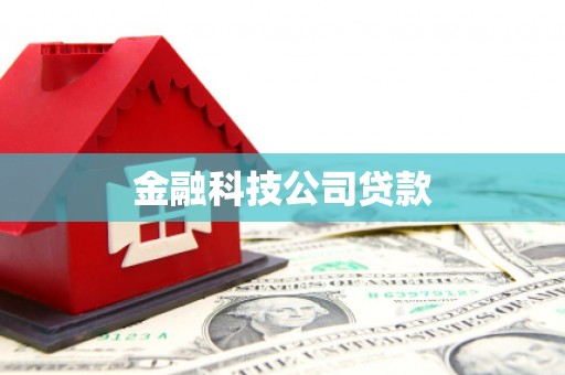 田家庵金融科技公司贷款