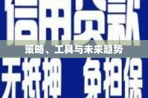 田家庵策略、工具与未来趋势