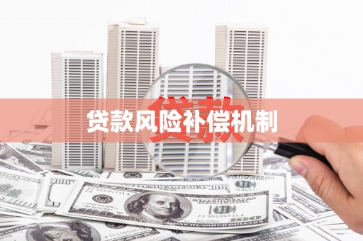 田家庵贷款风险补偿机制