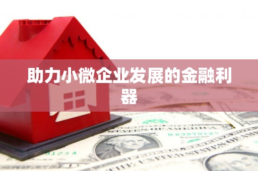 田家庵助力小微企业发展的金融利器